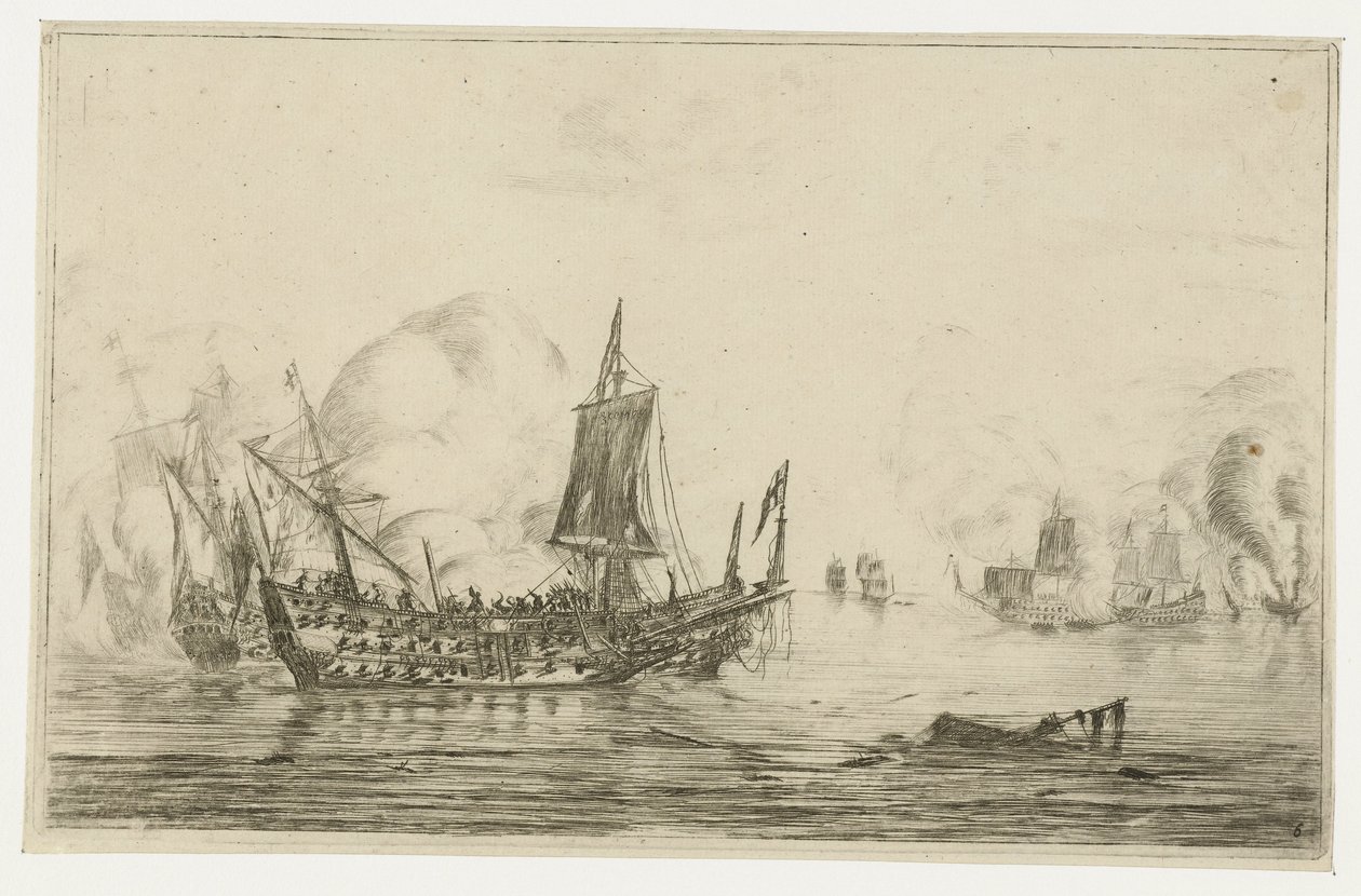 After the Naval Battle by Reinier Nooms