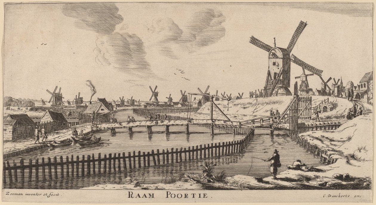 Raam Gate by Reinier Nooms, called Zeeman