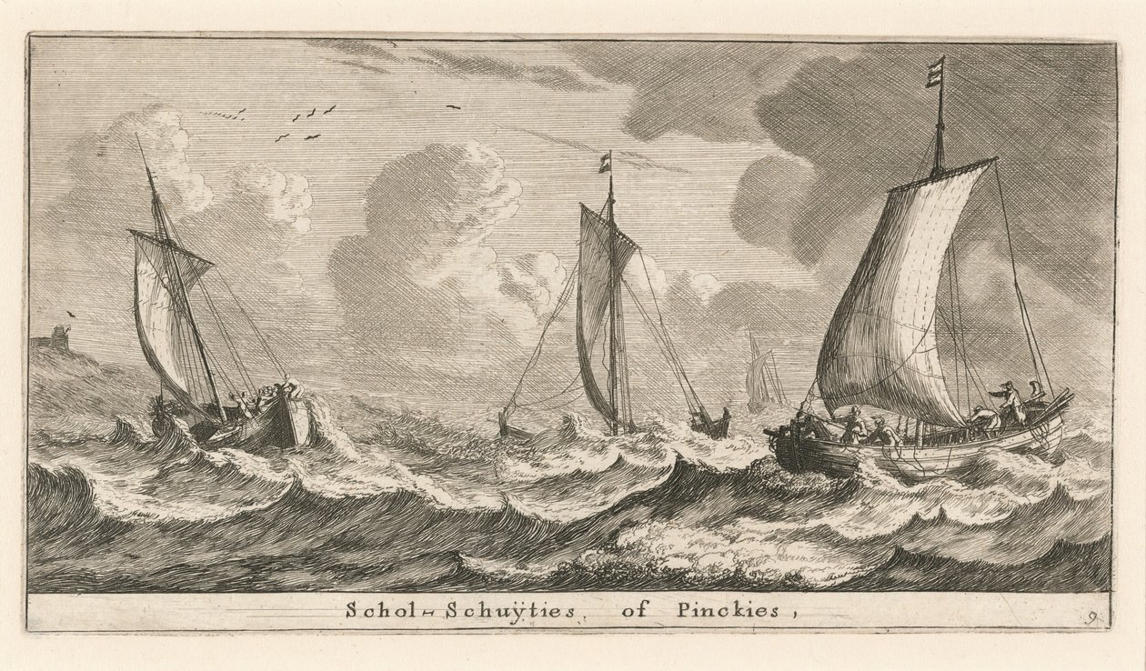 "Scholshuiten" or "Pinken" by Reinier Nooms, called Zeeman