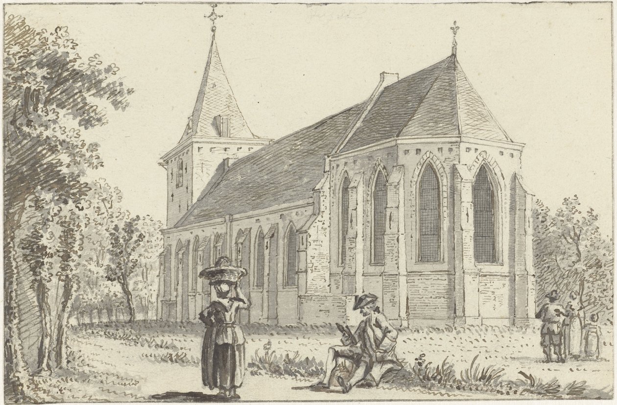 The Church of Zeist by Reinier Vinkeles (I)