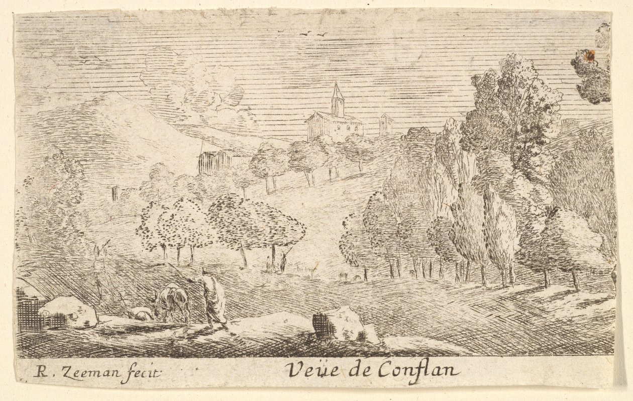 View of Conflans by Reinier Zeeman
