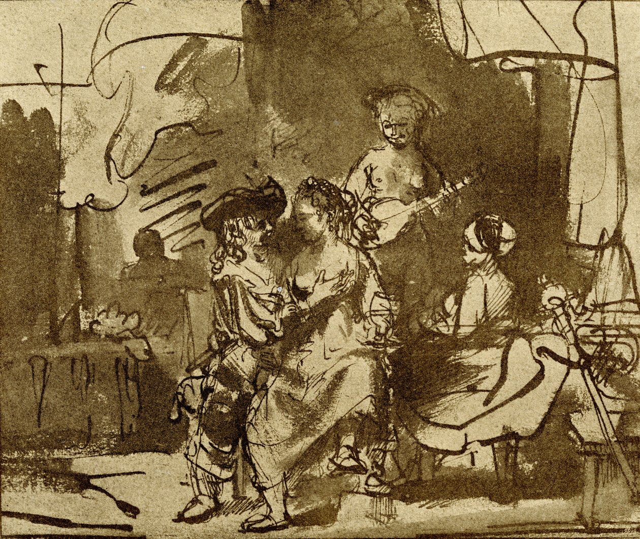 Unknown Image by Rembrandt van Rijn