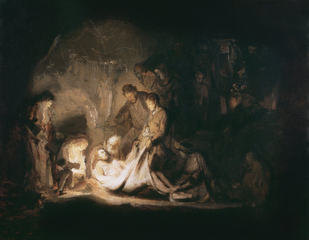 The Entombment by Rembrandt van Rijn