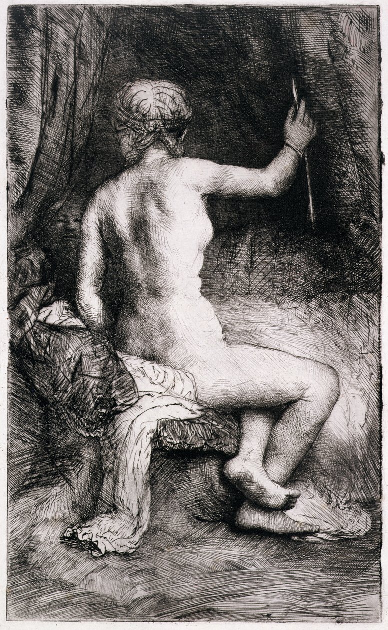 The Woman with the Arrow, 1661 by Rembrandt van Rijn
