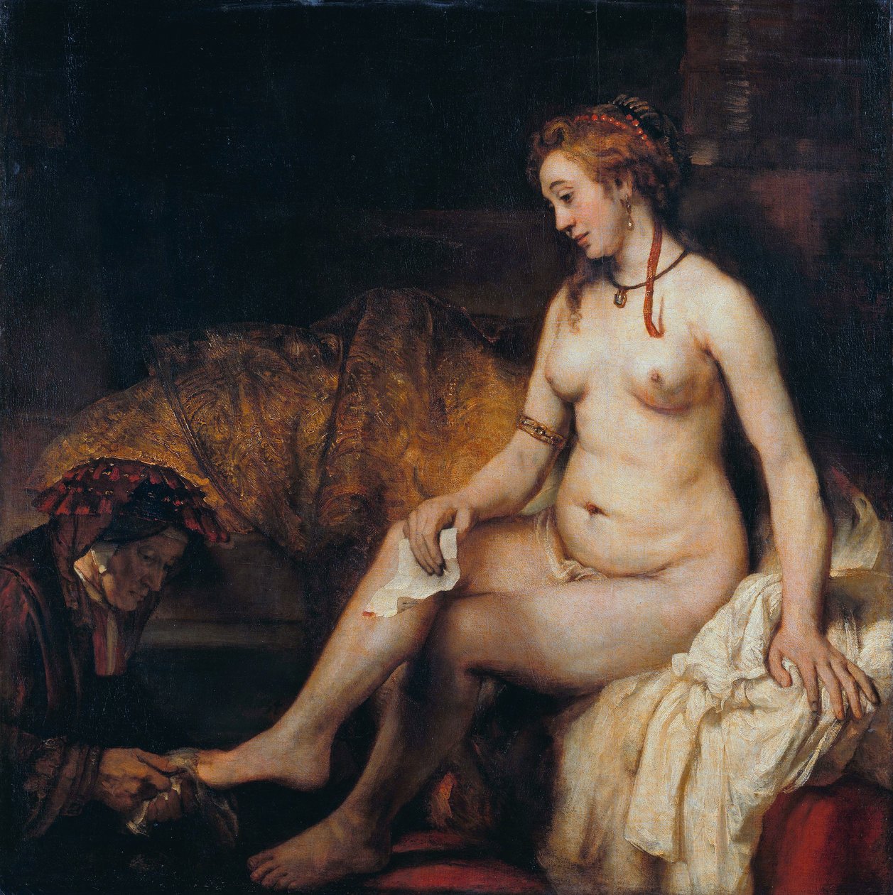 Bathsheba with David