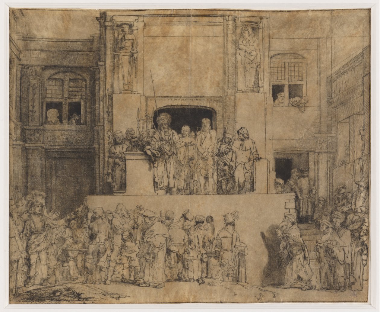 Christ Presented to the People by Rembrandt van Rijn