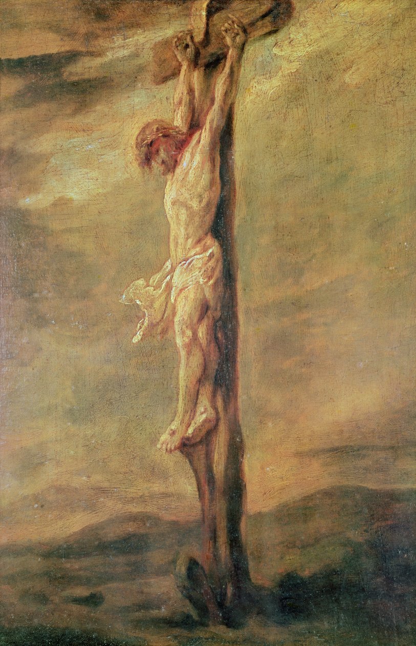 Christ on the Cross by Rembrandt van Rijn