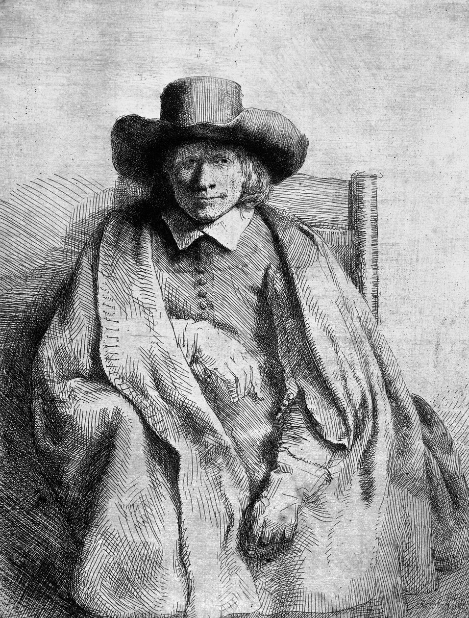 Clement de Jonghe by Rembrandt van Rijn