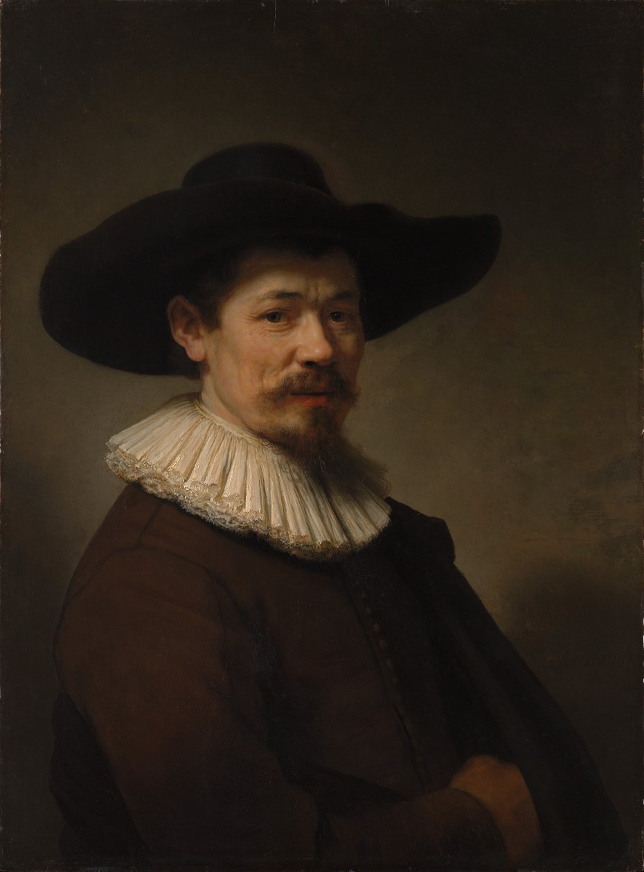 Portrait of Herman Doomer by Rembrandt van Rijn