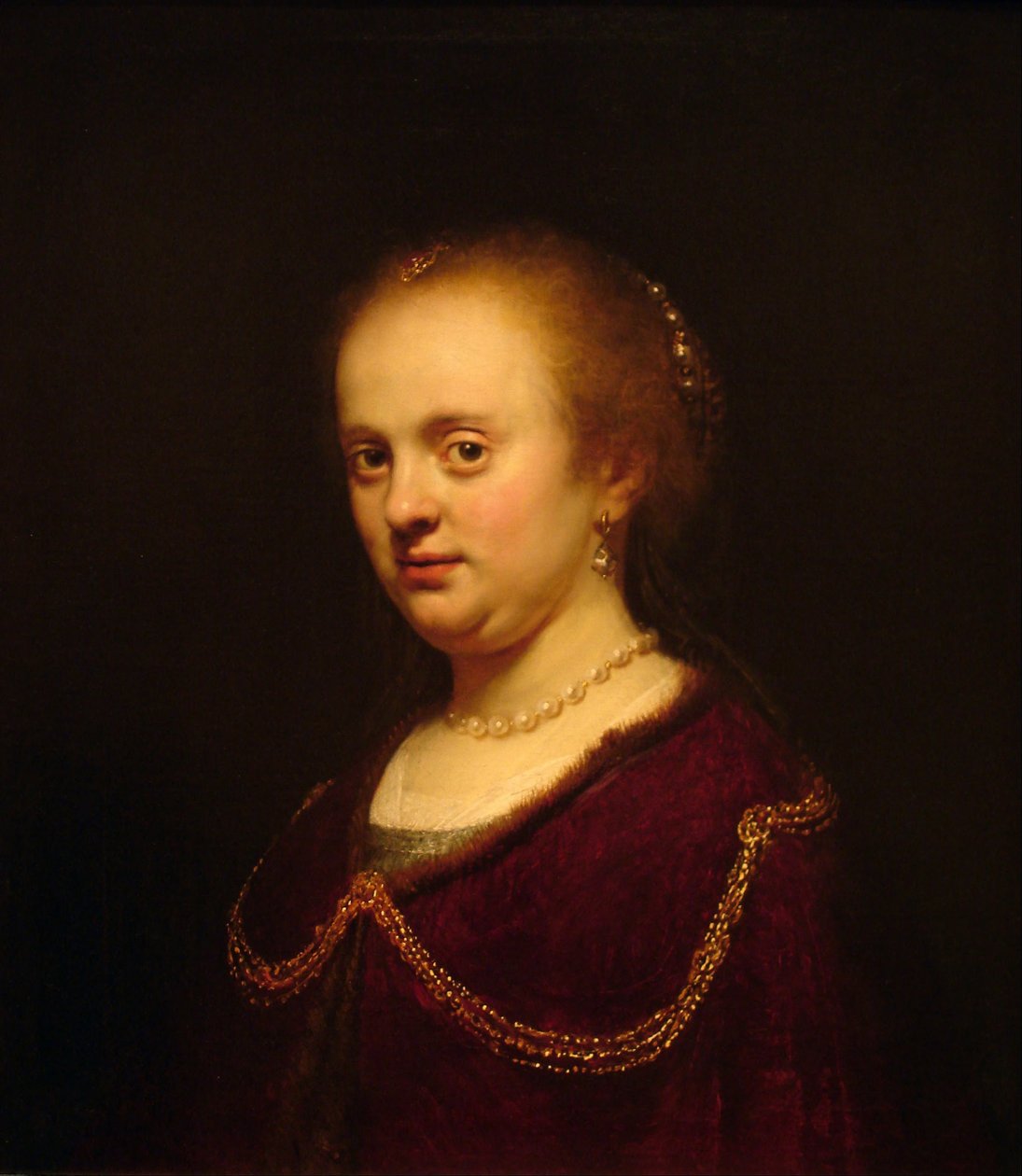 Portrait of a Young Woman by Rembrandt van Rijn