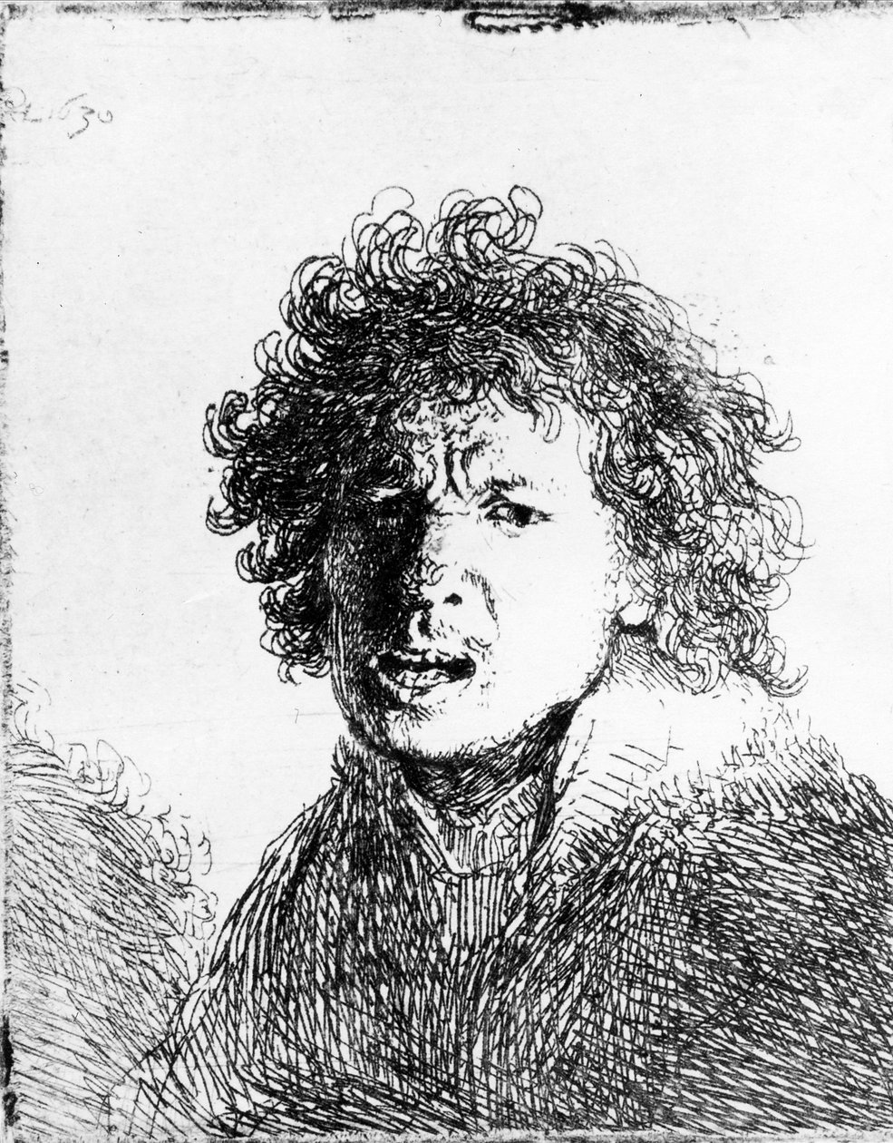Self Portrait by Rembrandt van Rijn