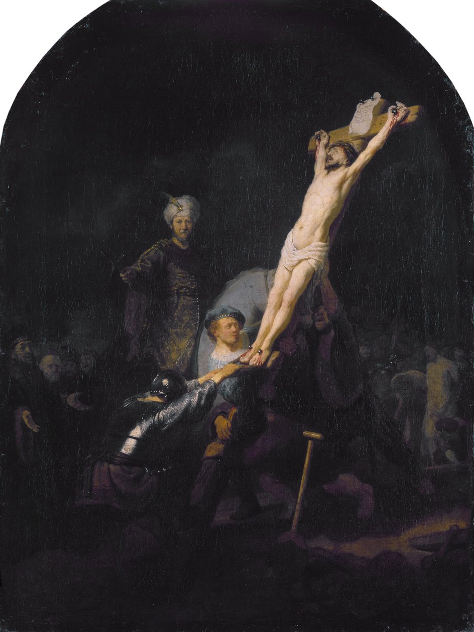 The Raising of the Cross by Rembrandt van Rijn