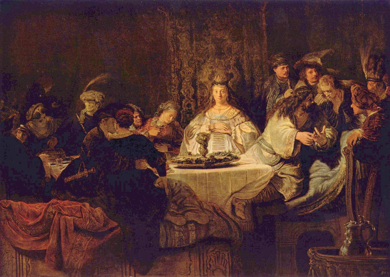 The Wedding of Samson by Rembrandt van Rijn