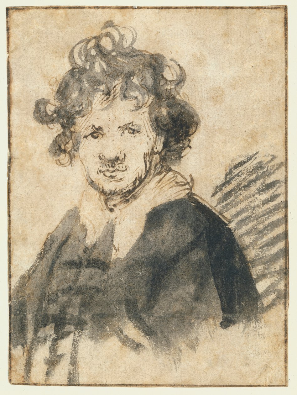 Self-Portrait by Rembrandt van Rijn