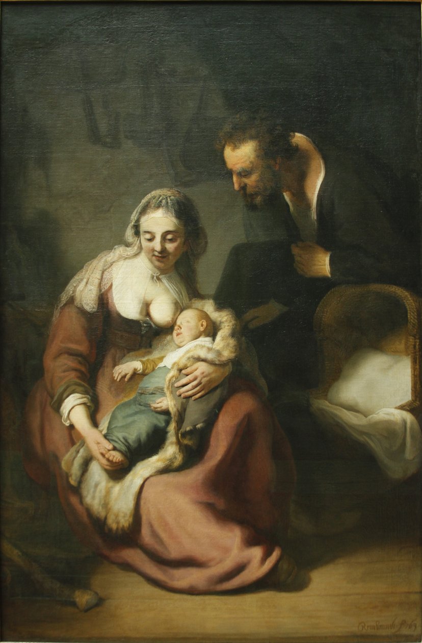 The Holy Family by Rembrandt
