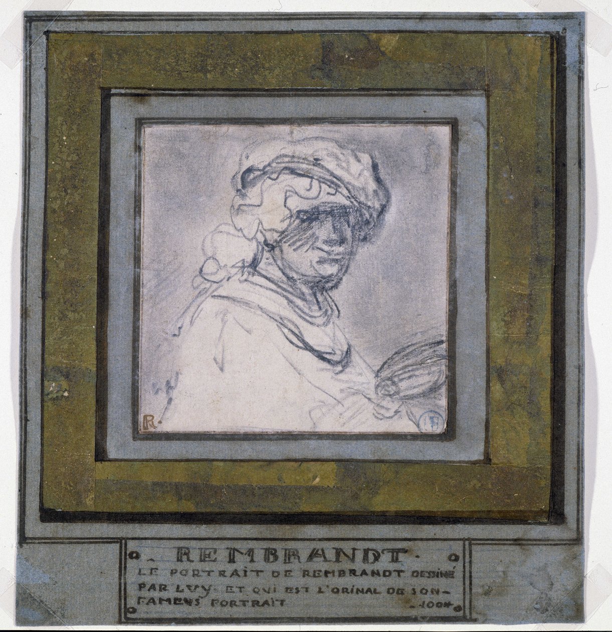 Self-portrait by Rembrandt van Rijn
