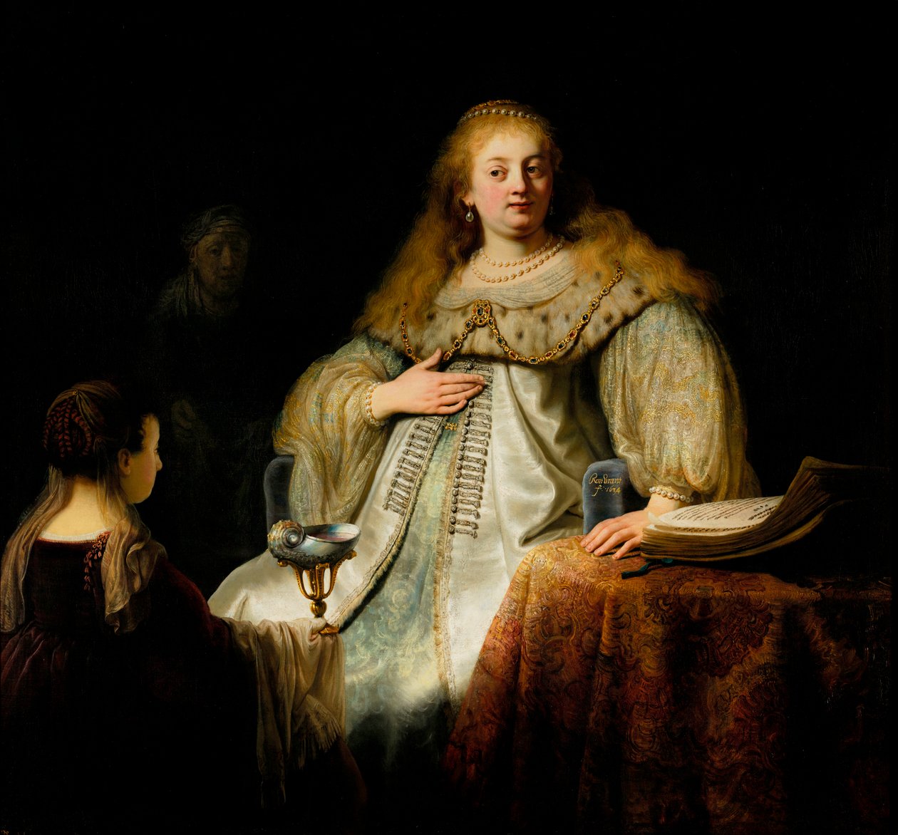 Unknown Image by Rembrandt van Rijn