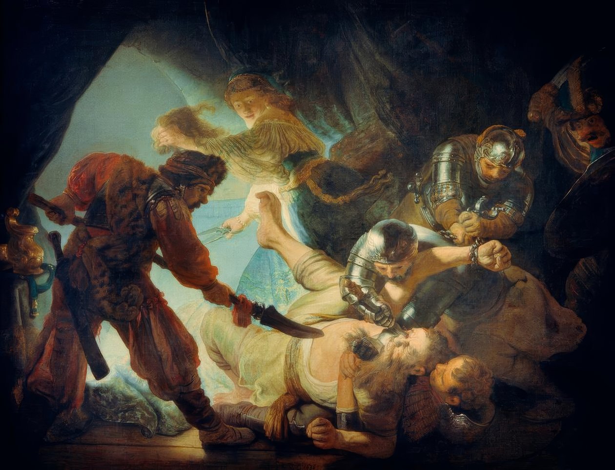 The Blinding of Samson by Rembrandt van Rijn
