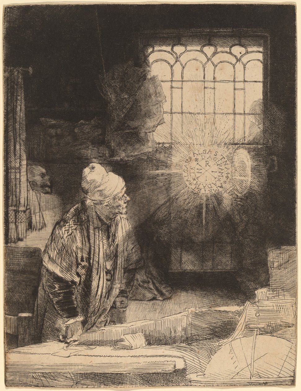 Faust by Rembrandt van Rijn