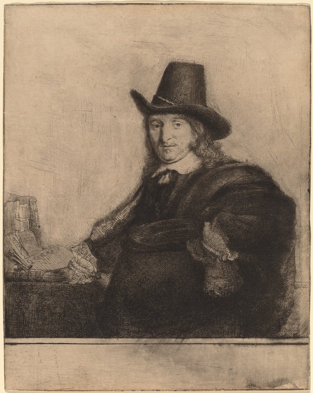 Jan Asselijn by Rembrandt van Rijn