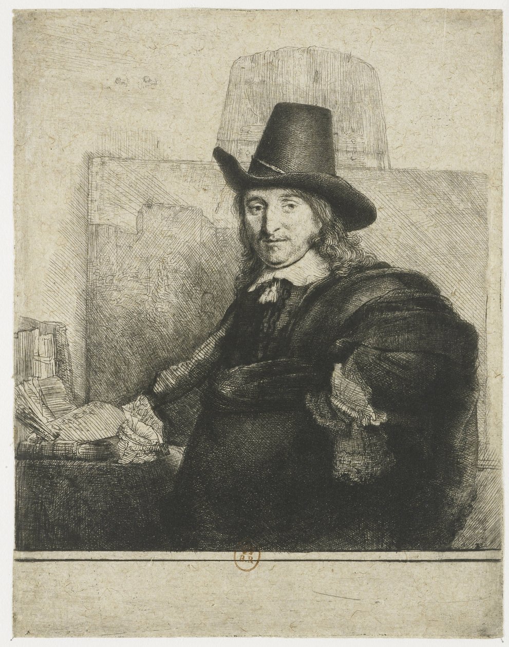 Jan Asselijn, Painter by Rembrandt van Rijn