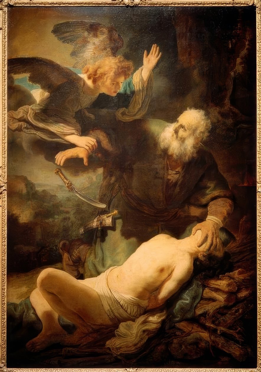 The Sacrifice of Isaac by Rembrandt van Rijn