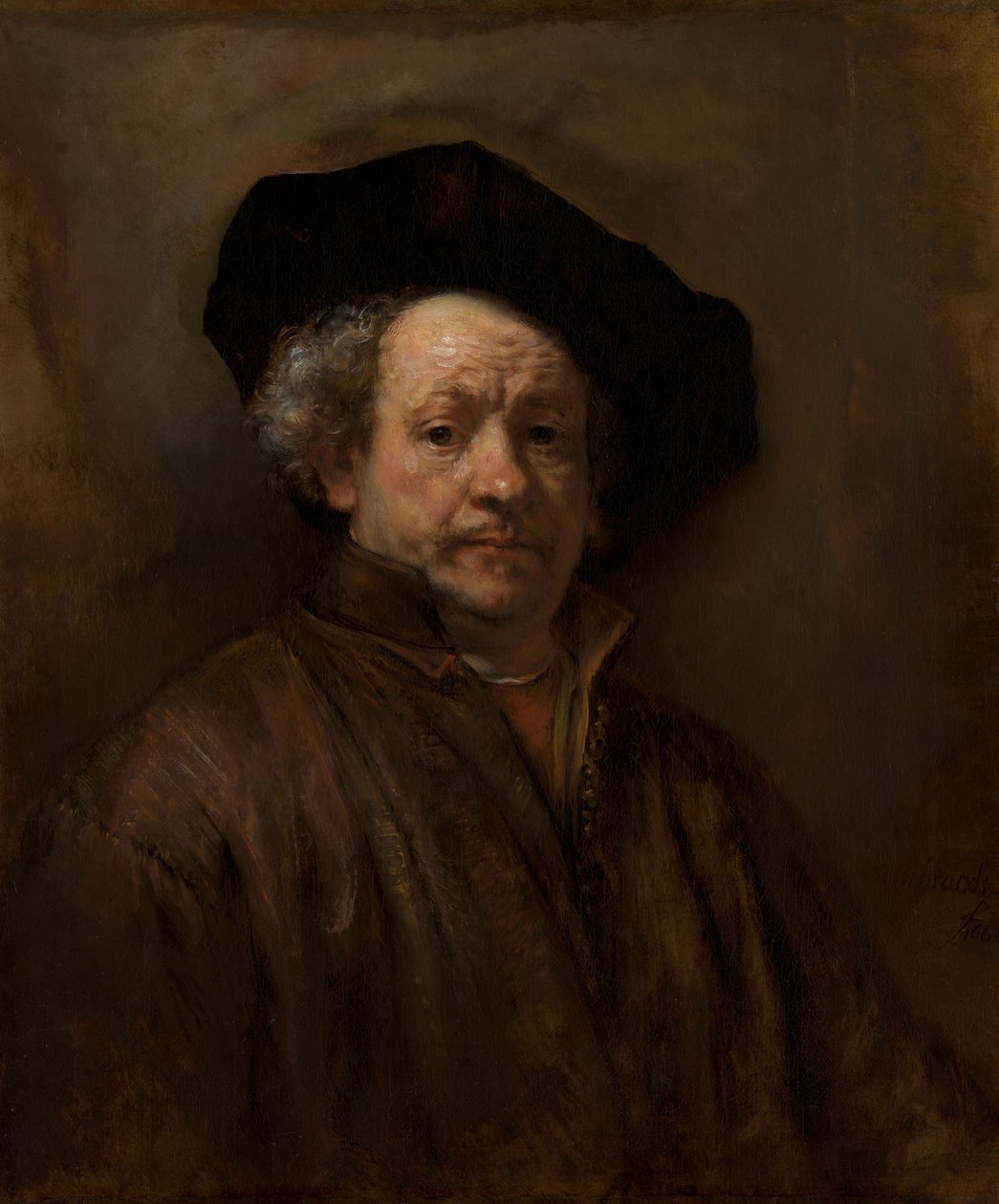 Self-Portrait by Rembrandt van Rijn