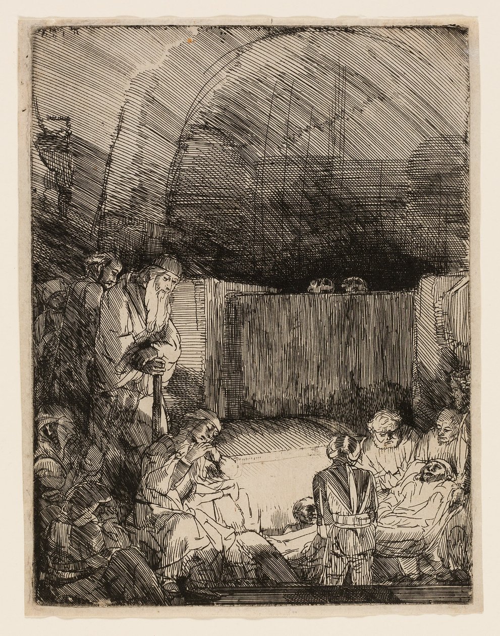 The Entombment by Rembrandt van Rijn