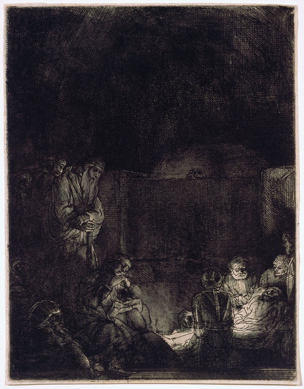 The Entombment by Rembrandt van Rijn