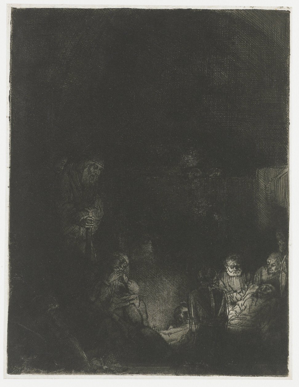 The Entombment by Rembrandt van Rijn