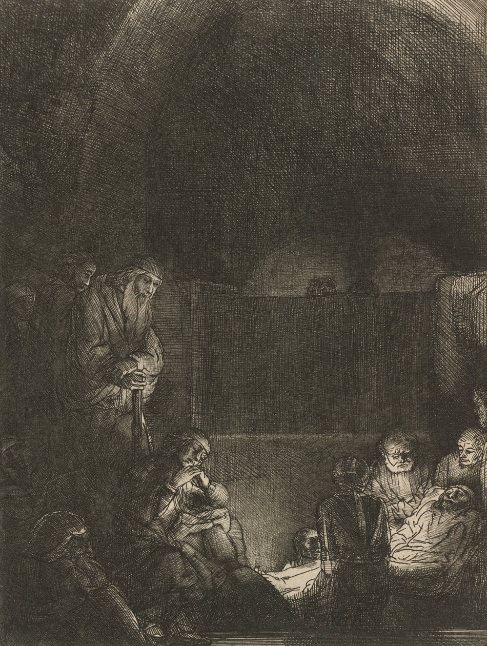 The Entombment by Rembrandt van Rijn
