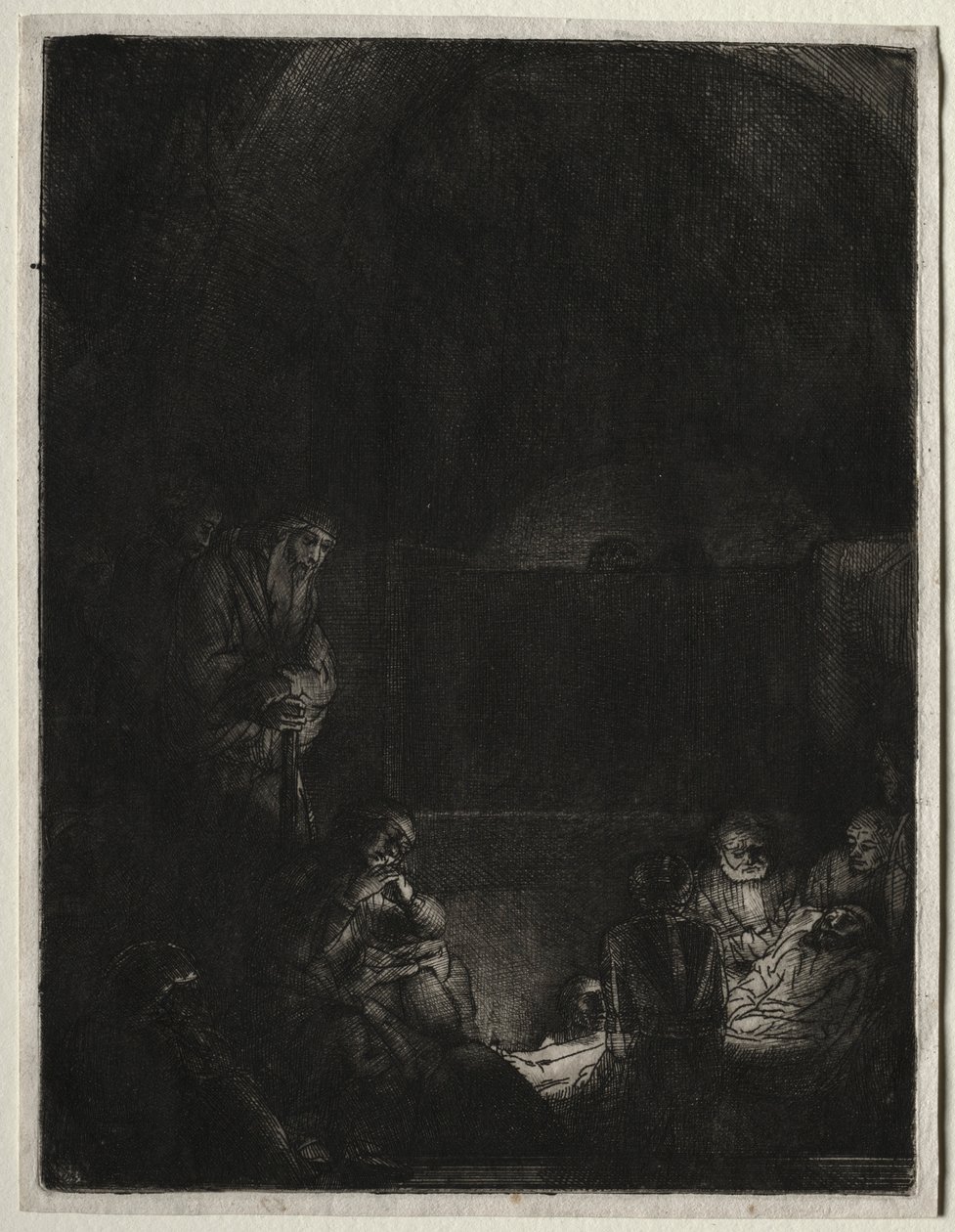 The Entombment, c. 1654 by Rembrandt van Rijn