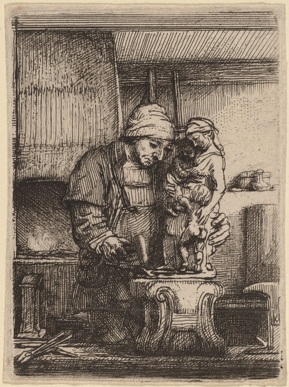 The Goldsmith by Rembrandt van Rijn