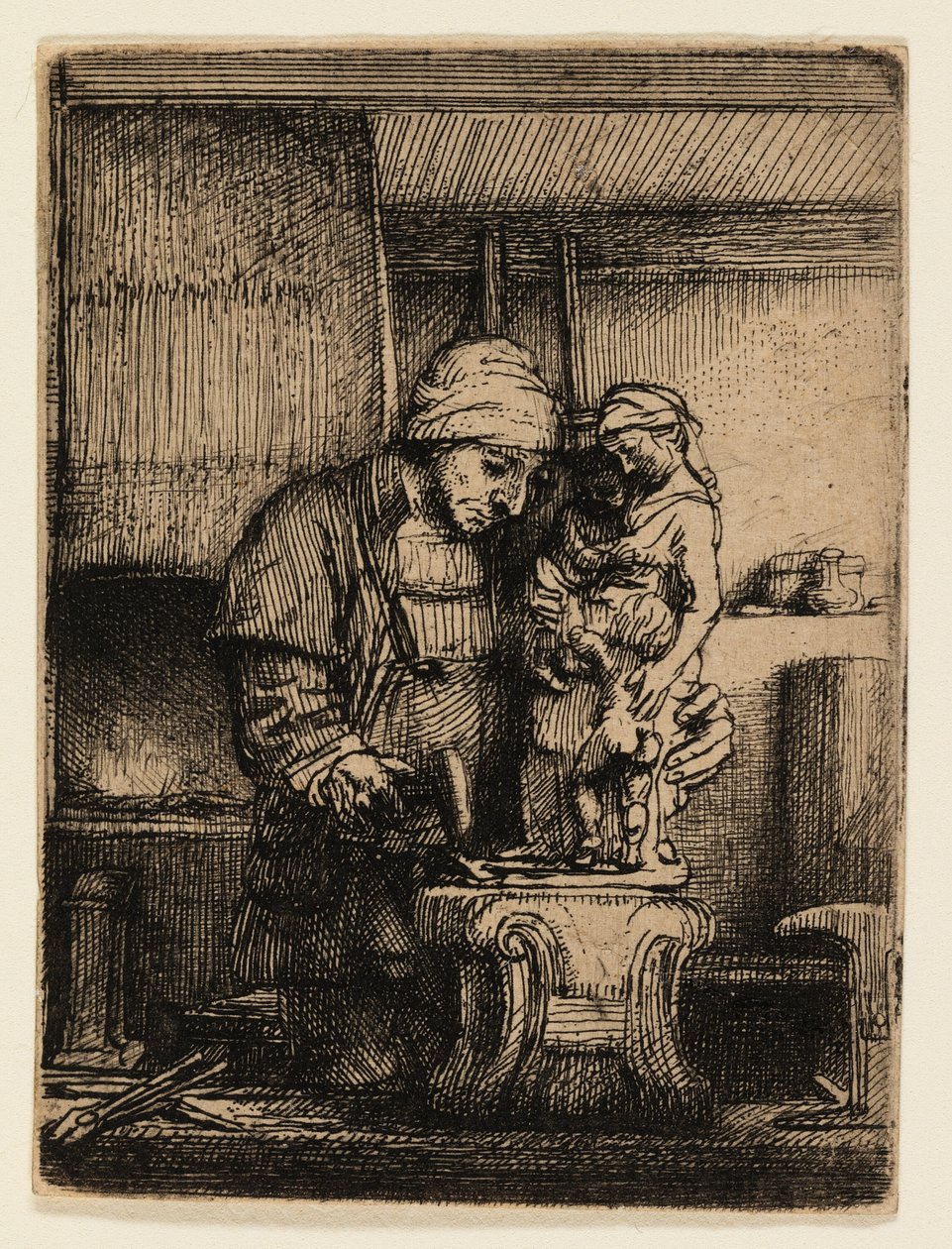 The Goldsmith by Rembrandt van Rijn
