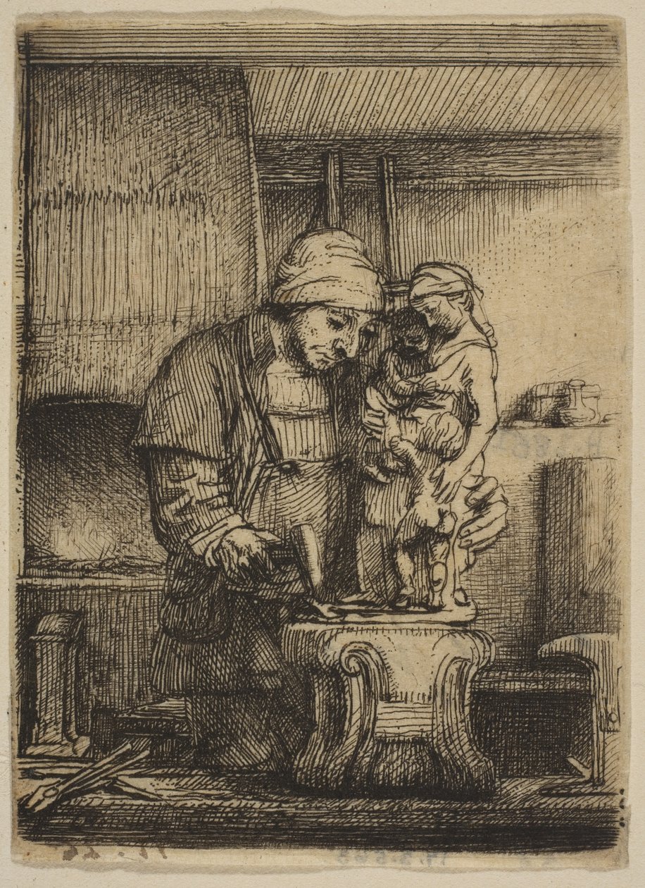 The Goldsmith by Rembrandt van Rijn