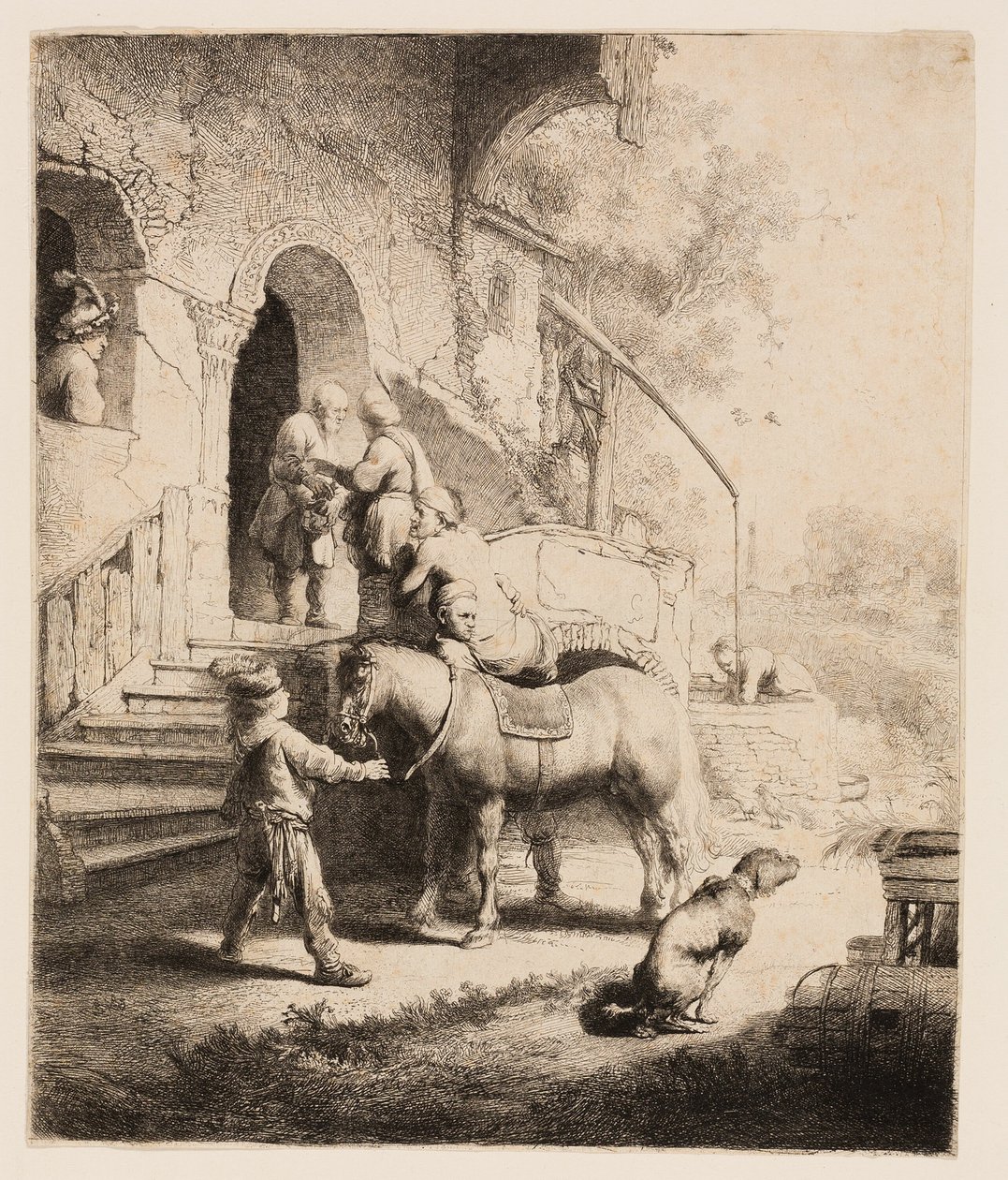 The Good Samaritan by Rembrandt van Rijn