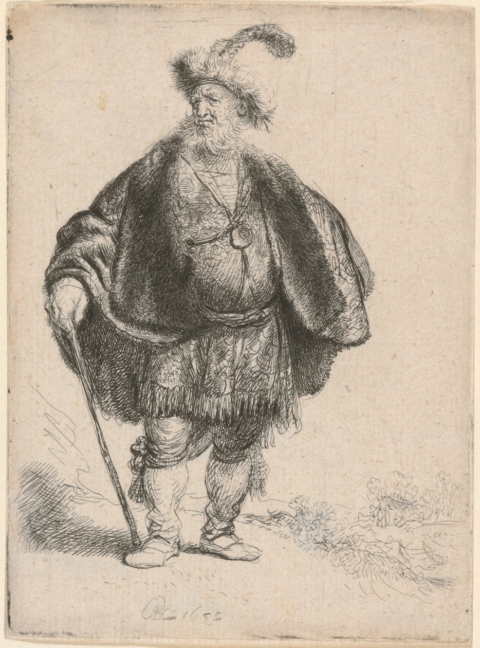 The Persian by Rembrandt van Rijn