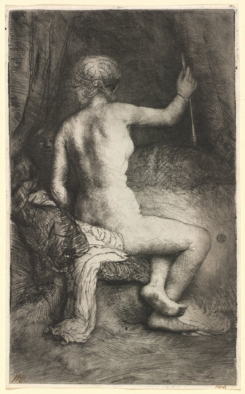 Woman with the Arrow by Rembrandt van Rijn