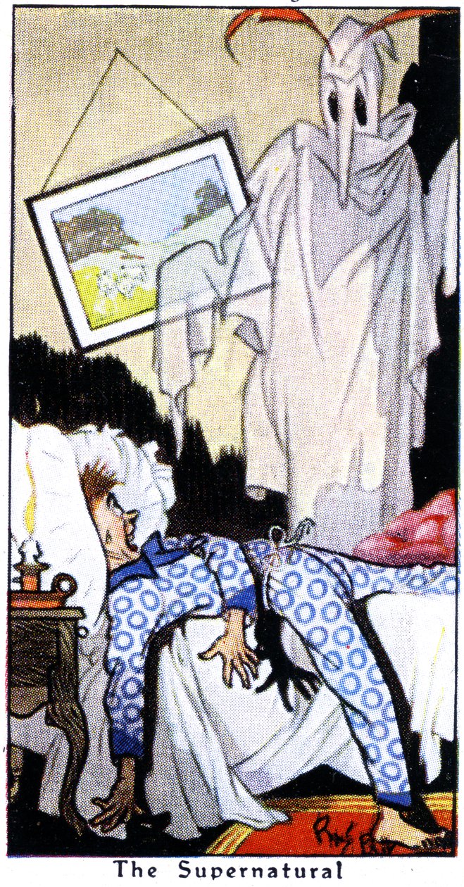 Apparition of a Ghost, 1936 by René Bull