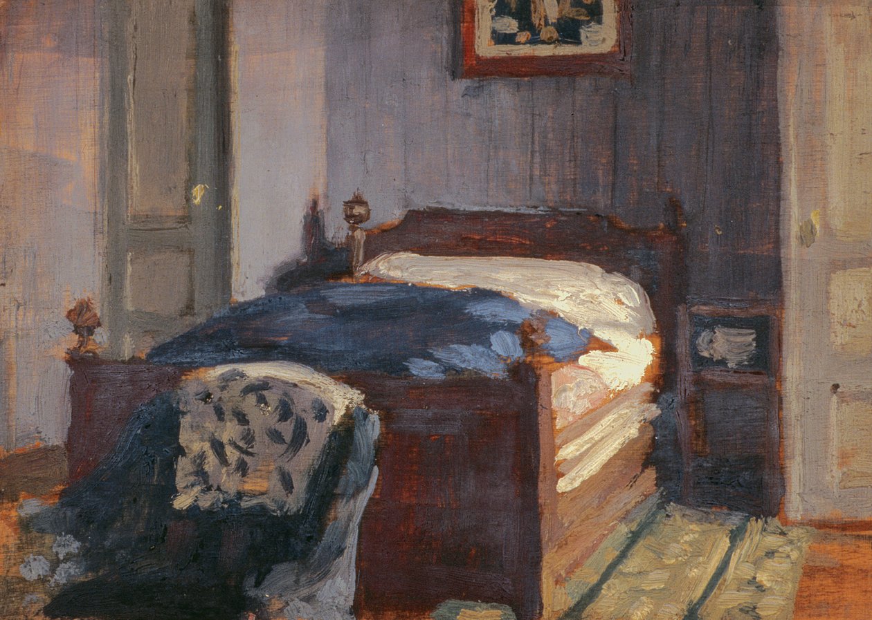 My Bed at Suaucourt by René François Xavier Prinet