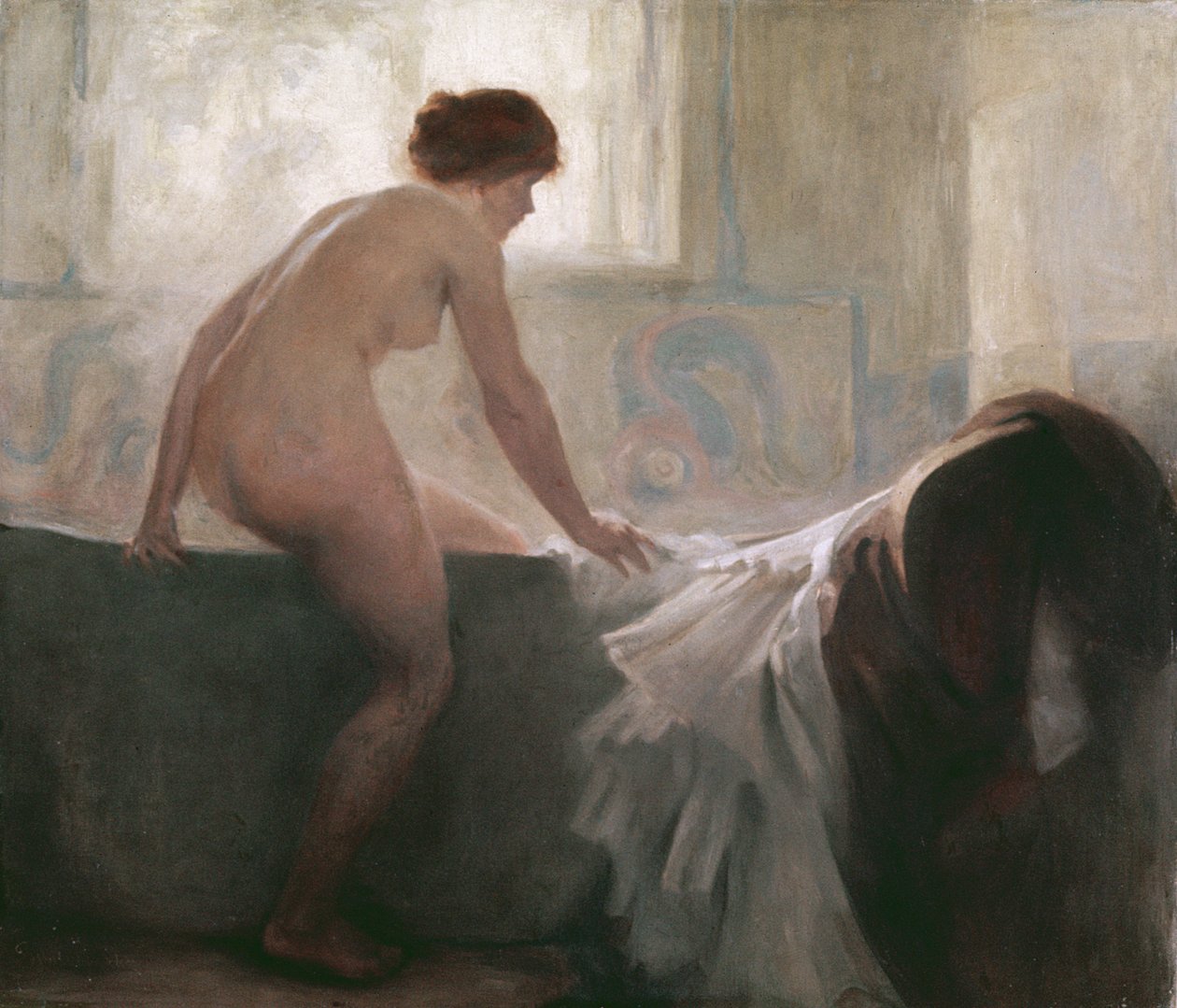 Woman Bathing by René François Xavier Prinet
