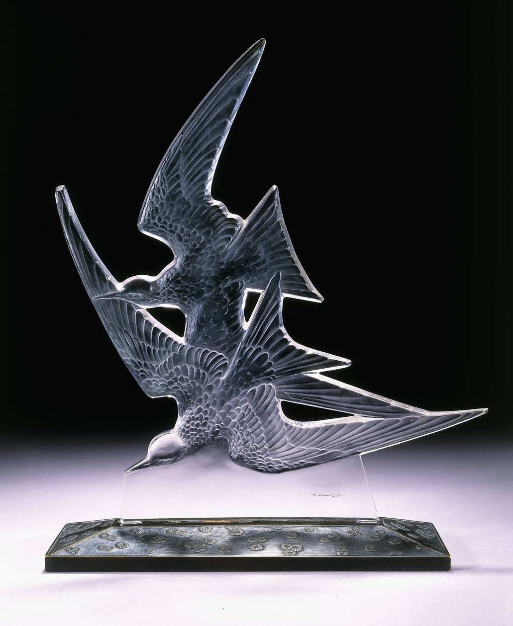 Swallows No. 1107 by Rene Jules Lalique