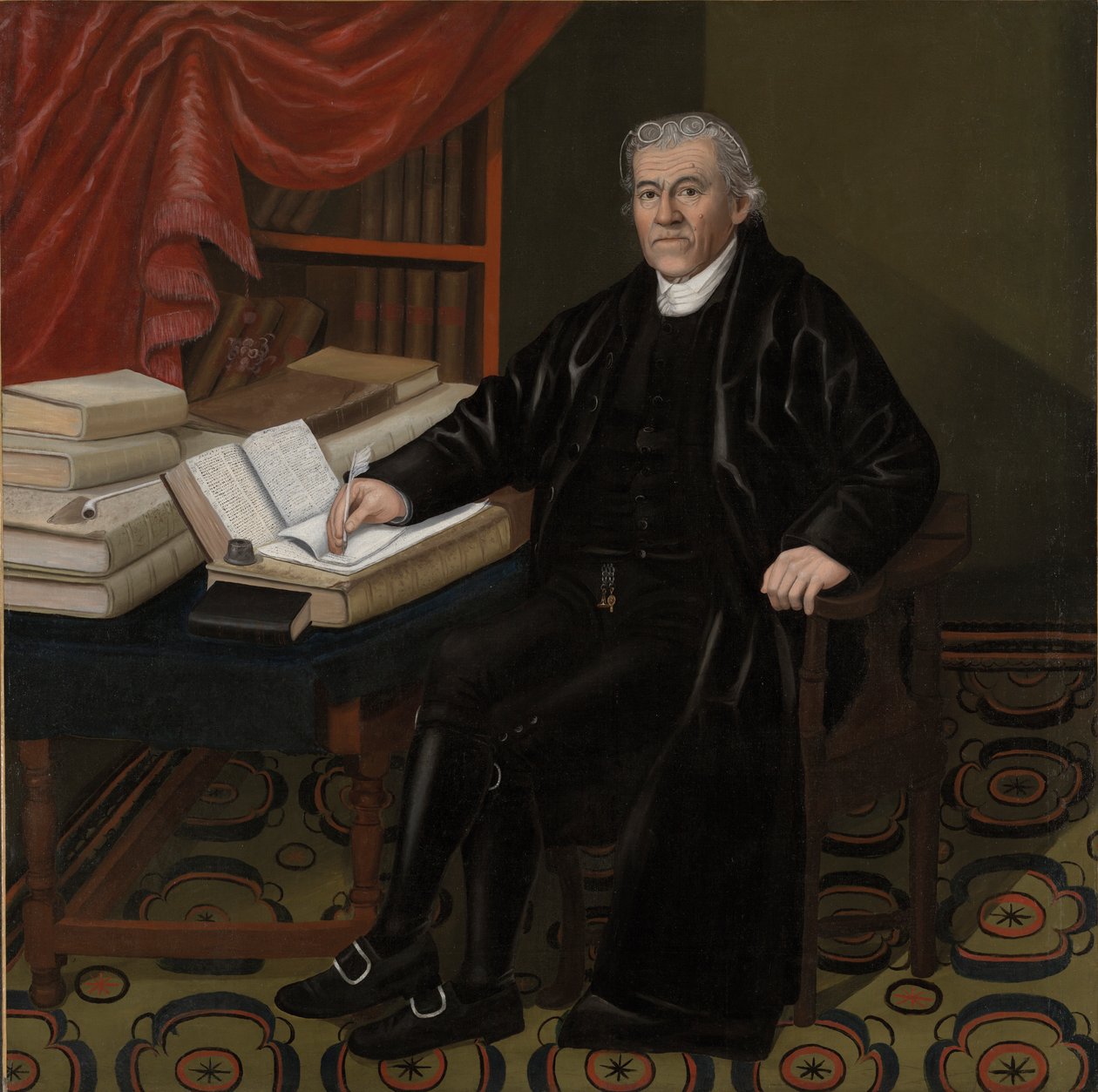 Reverend Ammi Ruhamah Robbins (1740) by Reuben Moulthrop