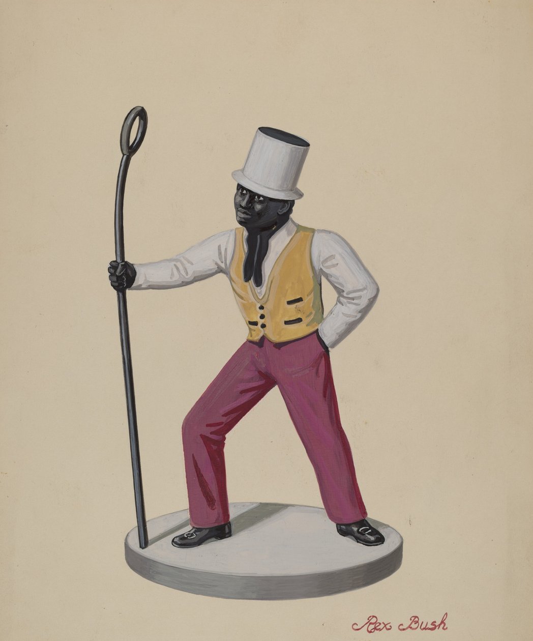 Cast Iron Dobbie by Rex F Bush
