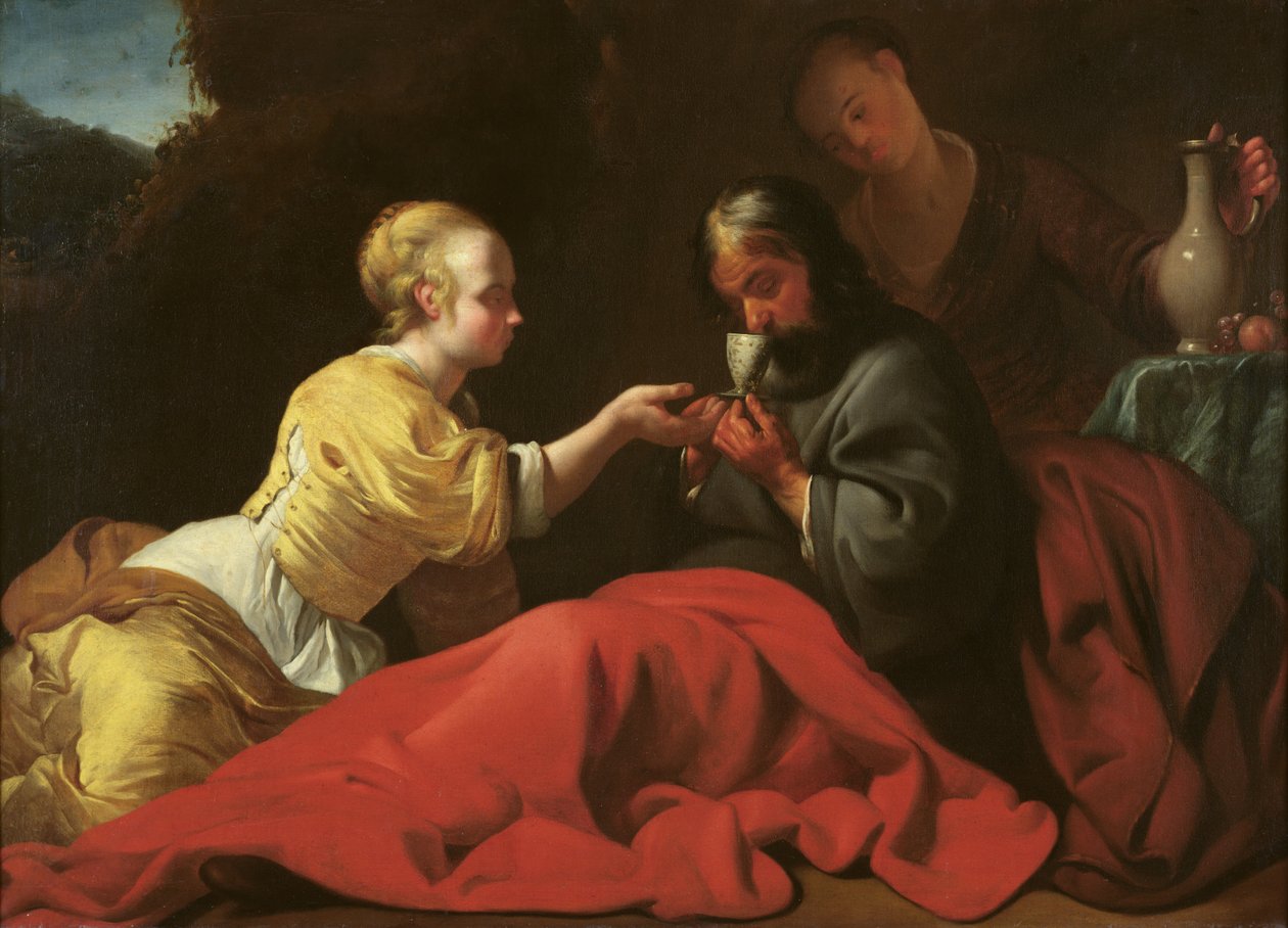 Lot and His Daughters by Reyer Jacobsz van Blommendael