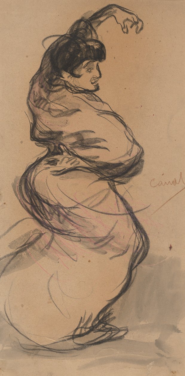 A Spanish Dancer by Ricard Canals Llambí