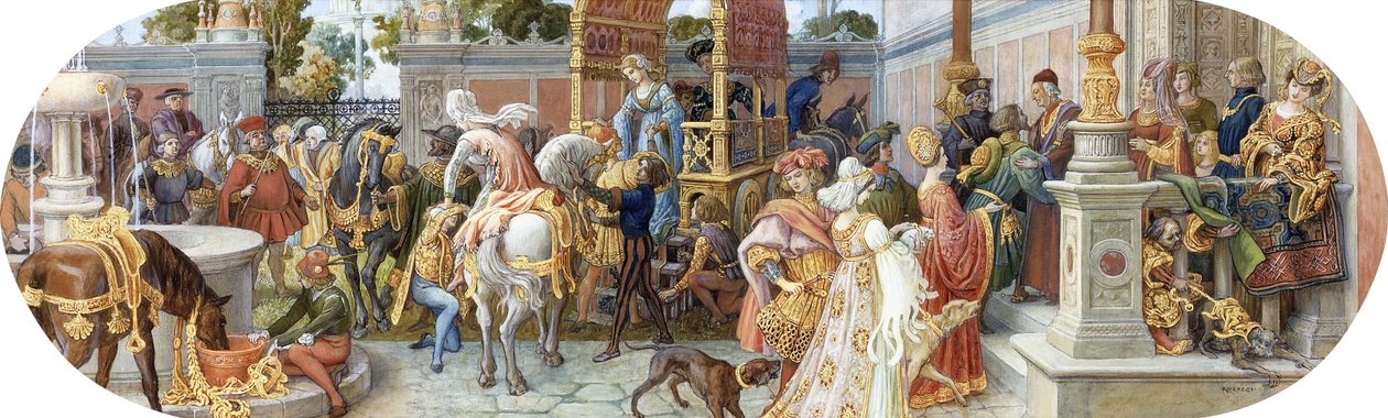 A Florentine Festival: The Guests