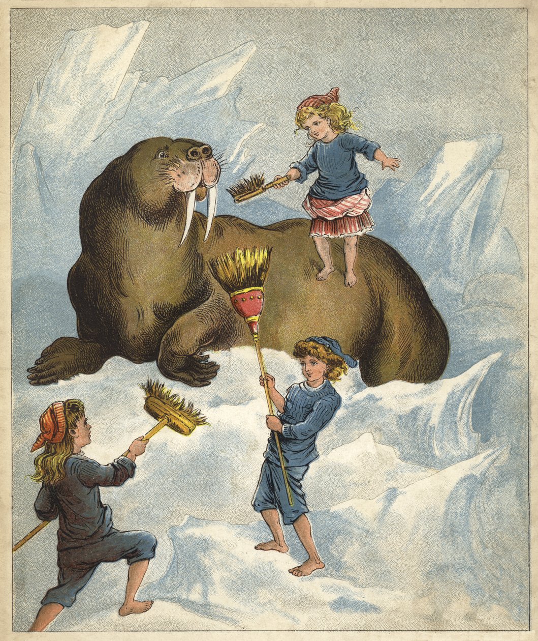 Cleaning the Teeth of a Walrus by Richard Andre