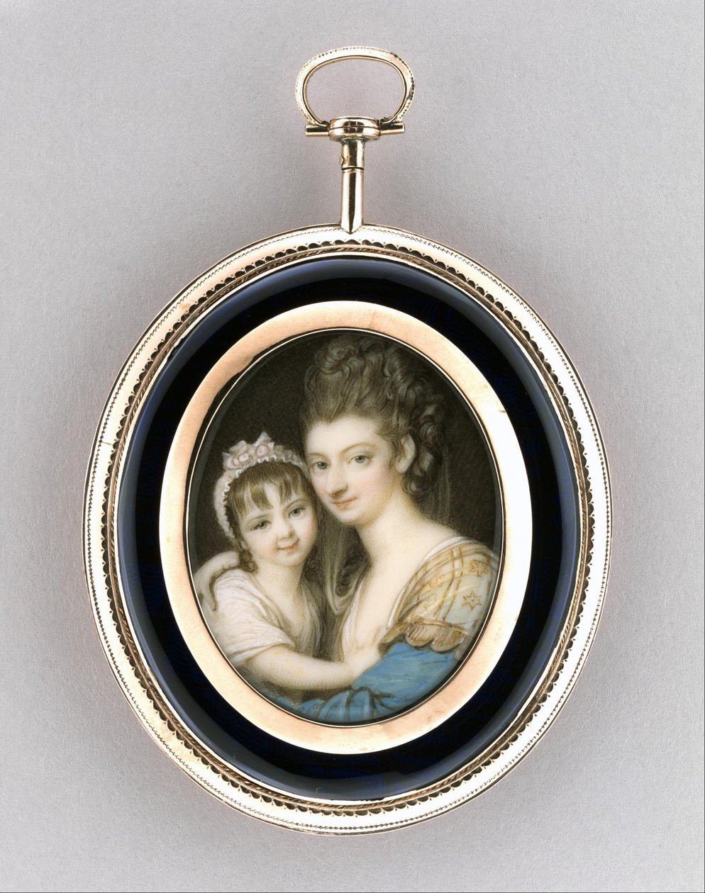 Portrait of a Mother and Daughter by Richard Cosway