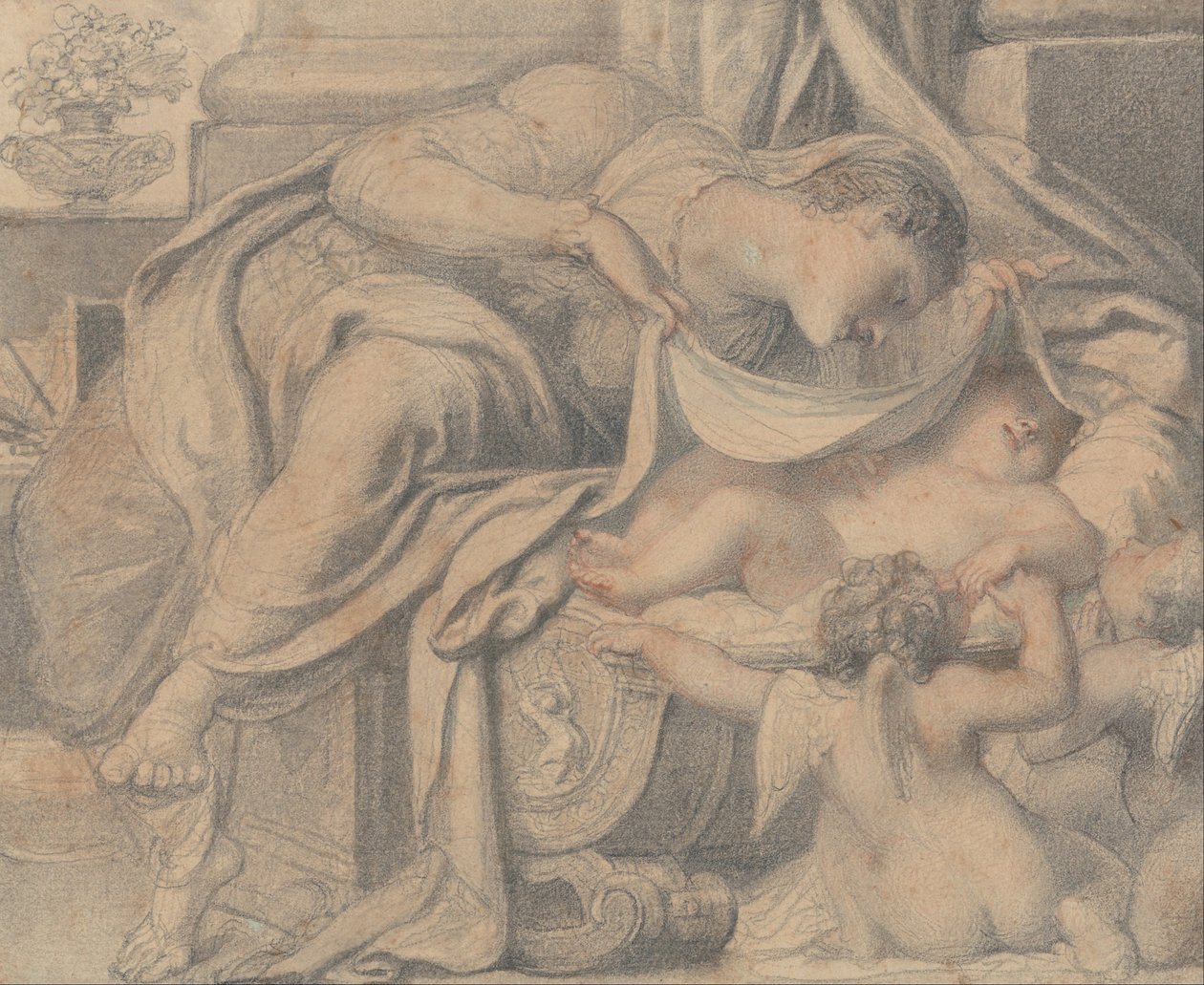 Venus Adoring Cupid by Richard Cosway